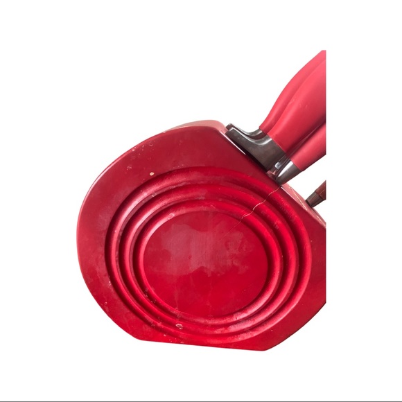 Fiesta Red Knife Cutlery Set With Block - Picture 5 of 6